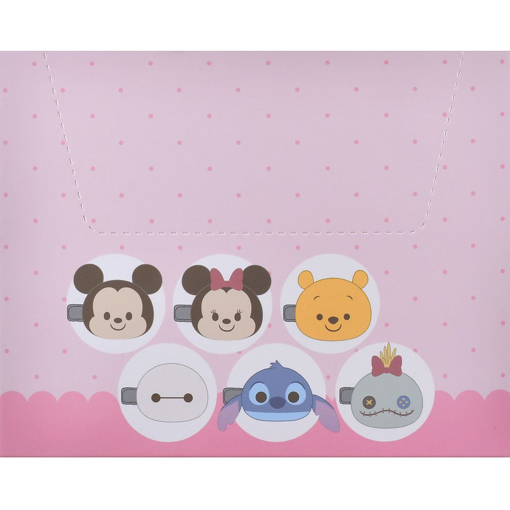 ディズニーキャラクター シークレットヘアクリップ フェイス ぬいぐるみ風