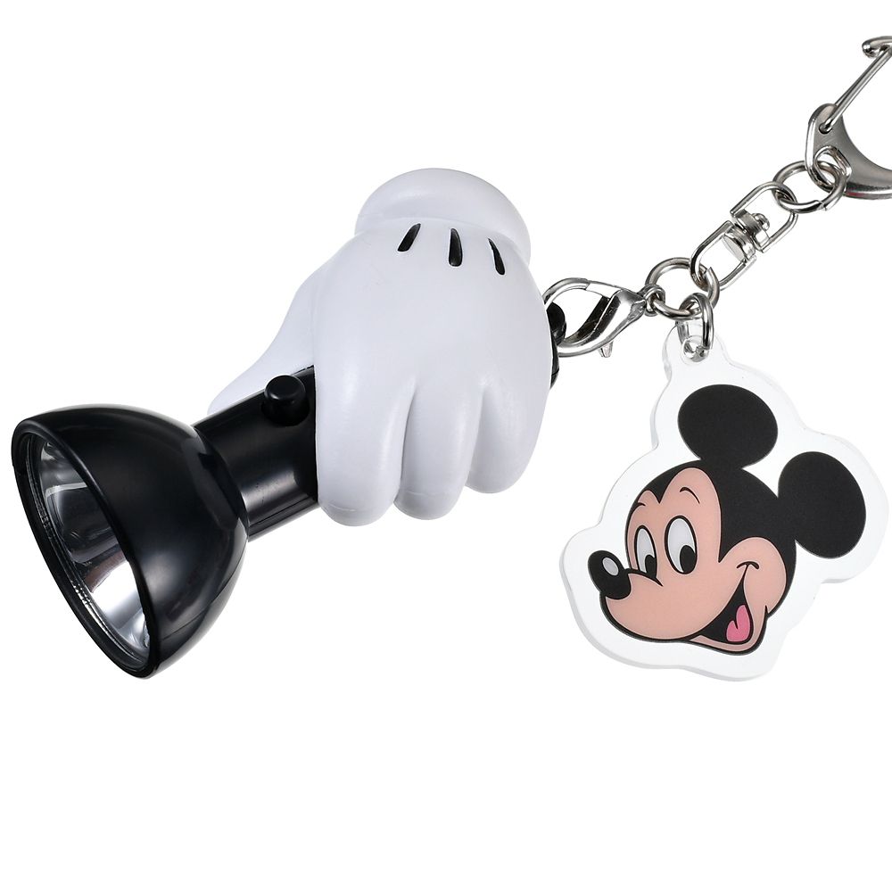 【再入荷】ミッキー キーホルダー・キーチェーン ライトアップ 懐中電灯風 Key chain Fes