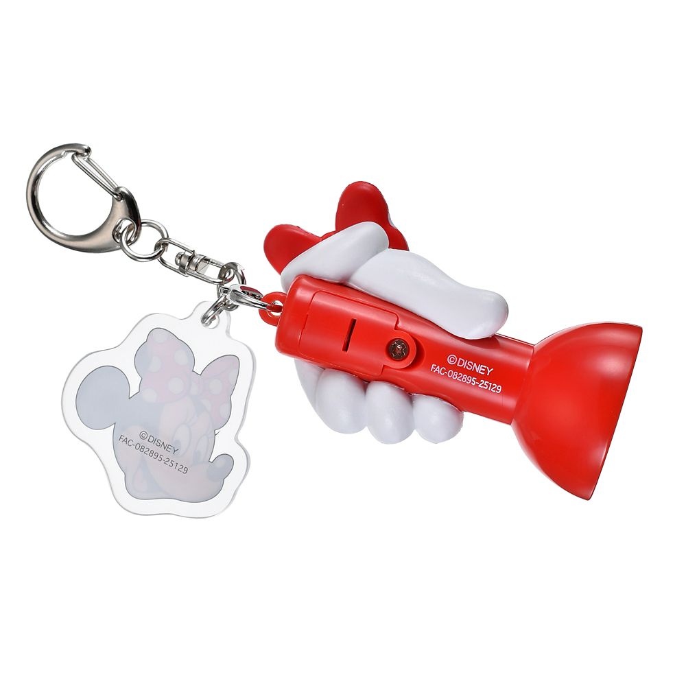 【再入荷】ミニー キーホルダー・キーチェーン ライトアップ 懐中電灯風 Key chain Fes