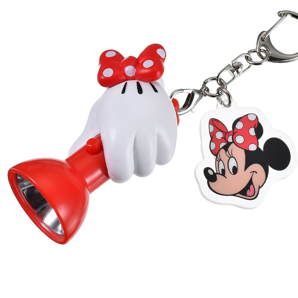 【再入荷】ミニー キーホルダー・キーチェーン ライトアップ 懐中電灯風 Key chain Fes