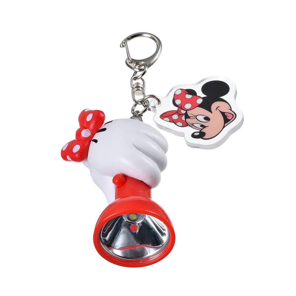 【再入荷】ミニー キーホルダー・キーチェーン ライトアップ 懐中電灯風 Key chain Fes