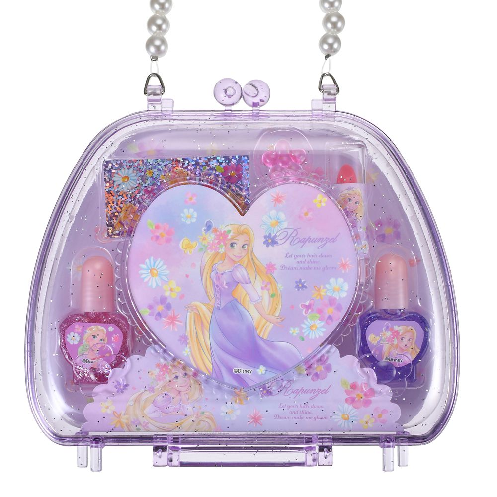 【キッズ用】ラプンツェル＆パスカル キッズ用コスメセット ケース入り Flower Garden