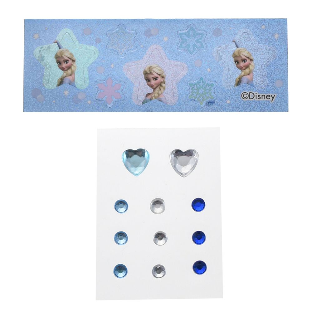 【キッズ用】エルサ キッズ用ネイルセット フローズンブルー
