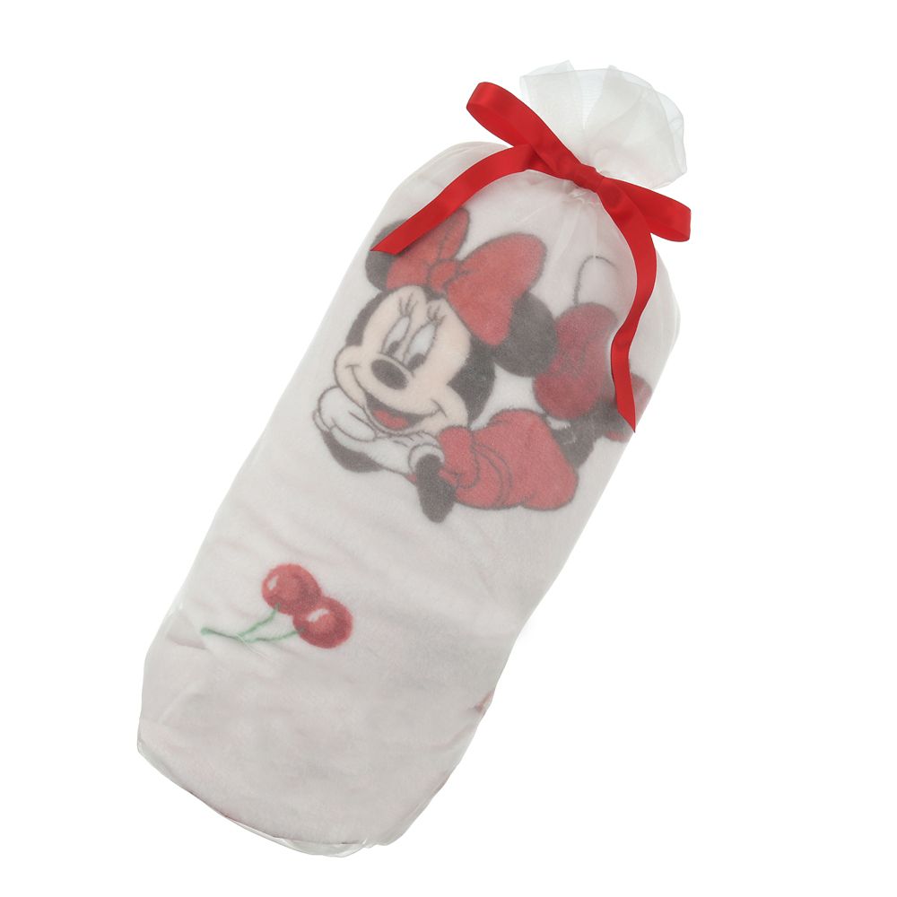 【キッズ用】ミニー＆フィガロ ブランケット 総柄 Cherry ENJOY WINTER