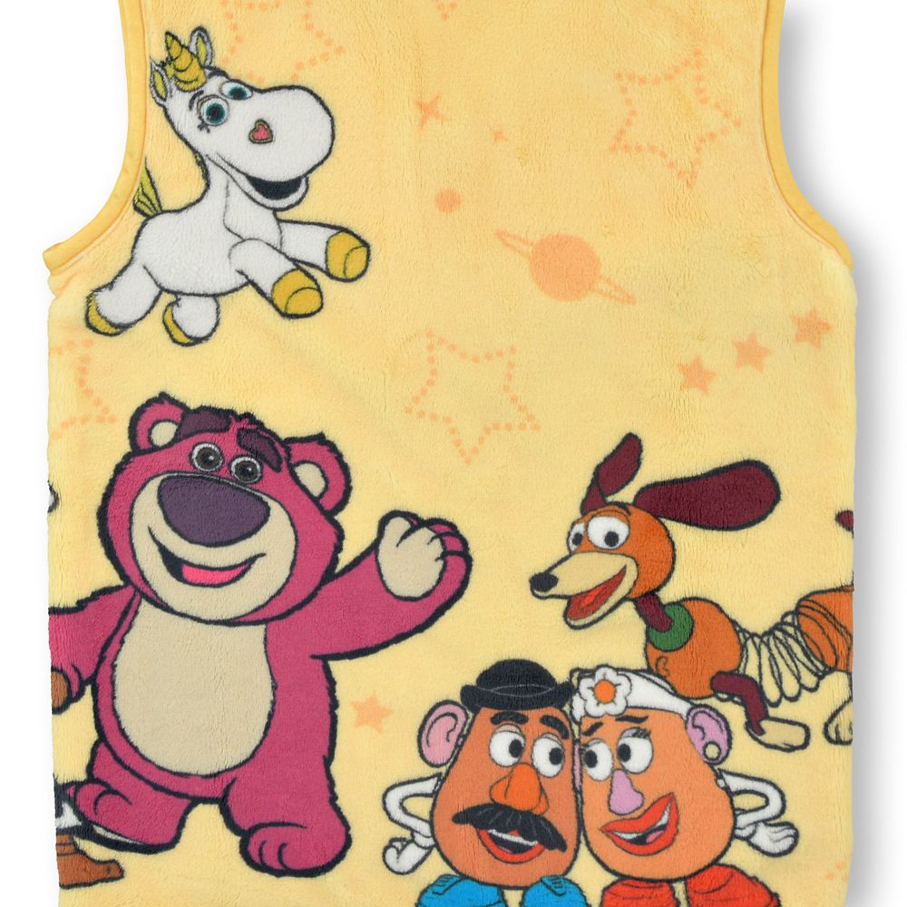【キッズ用】トイ・ストーリー キッズ用ベスト スリーパー イエロー ENJOY WINTER