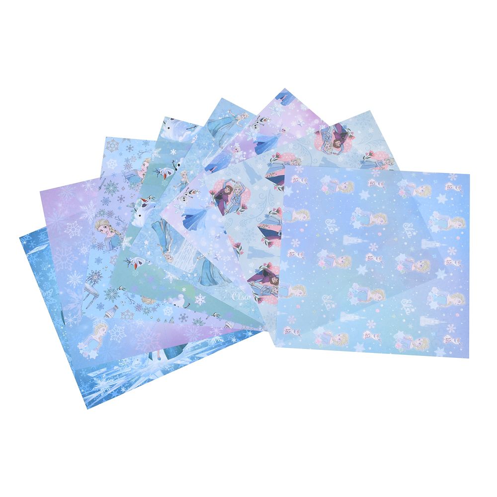 【再入荷】【キッズ用】アナ、エルサ、オラフ おりがみメモ シール付き