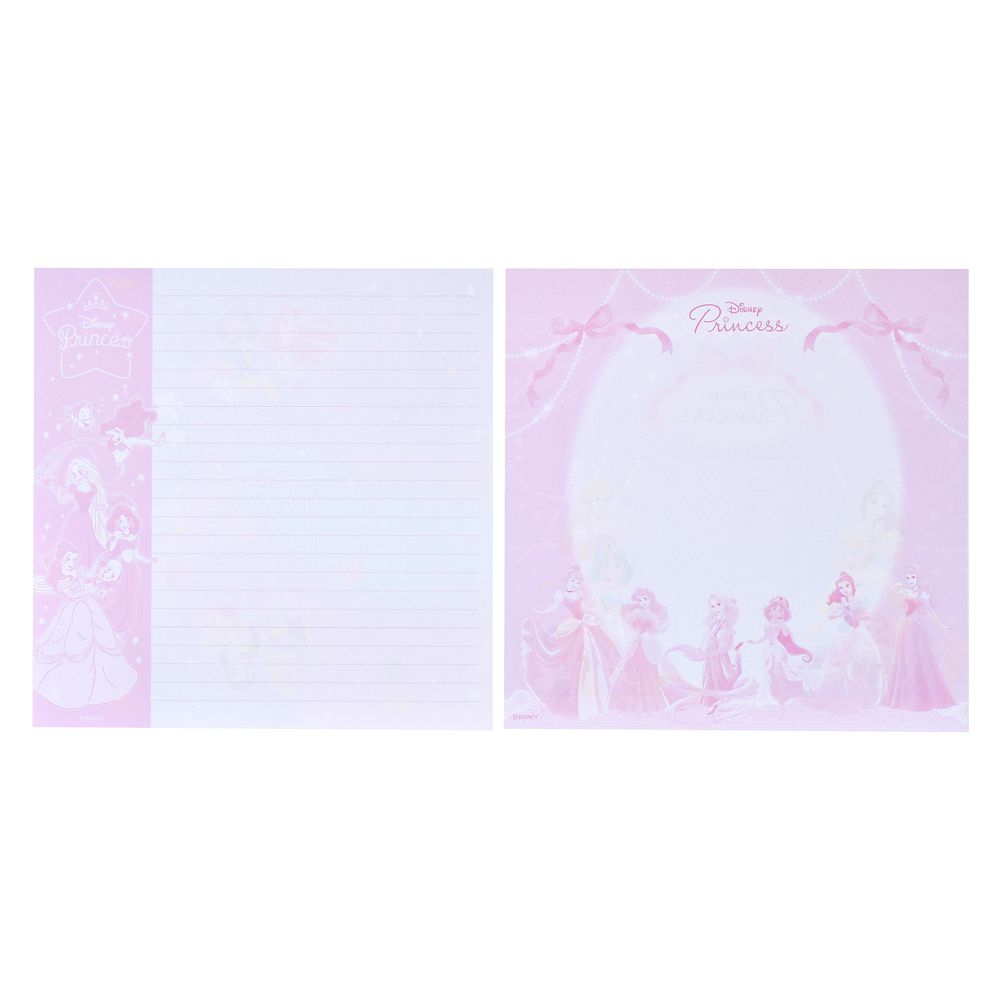 【再入荷】【キッズ用】ディズニープリンセス おりがみメモ シール付き