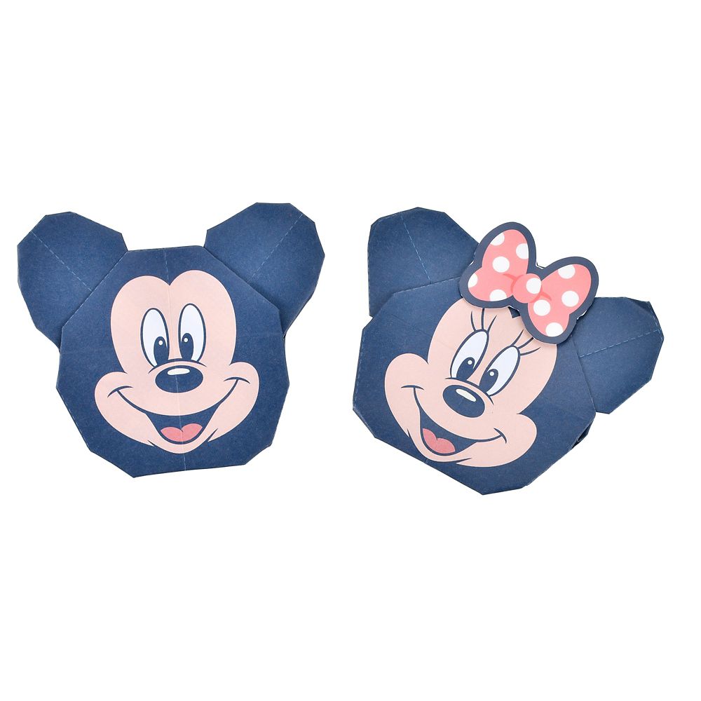 【キッズ用】ミッキー＆フレンズ おりがみメモ シール付き