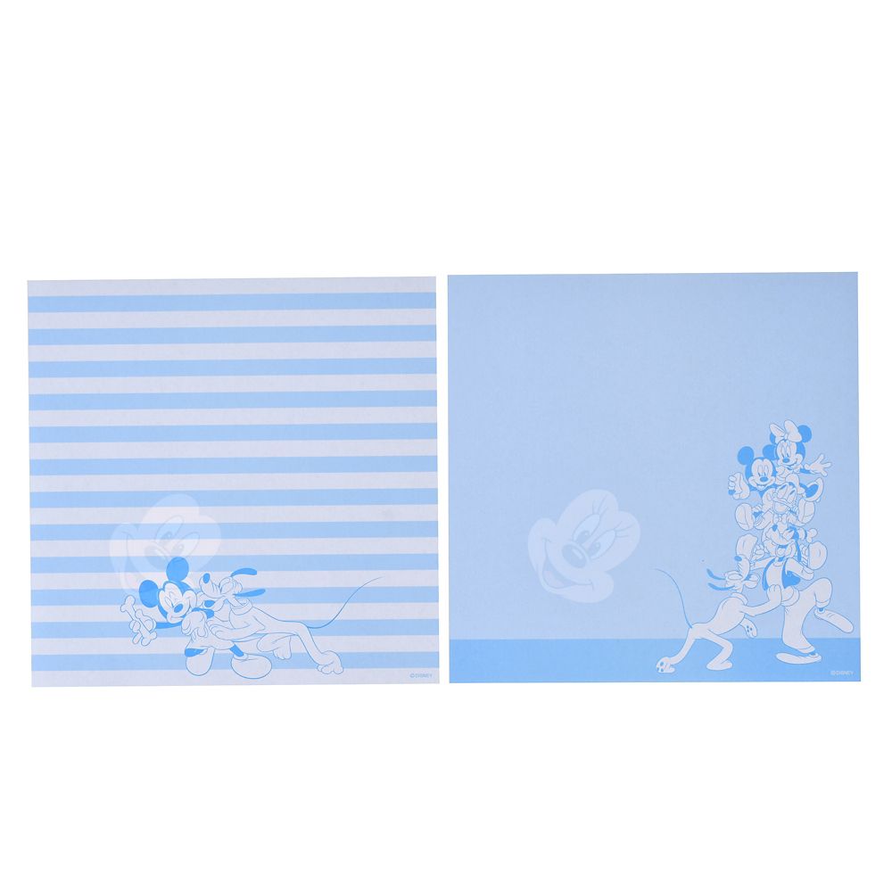 【キッズ用】ミッキー＆フレンズ おりがみメモ シール付き