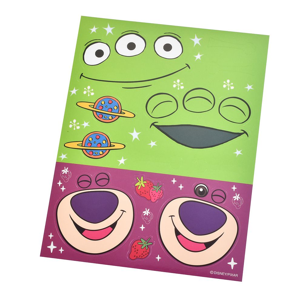 【キッズ用】トイ・ストーリー おりがみメモ シール付き