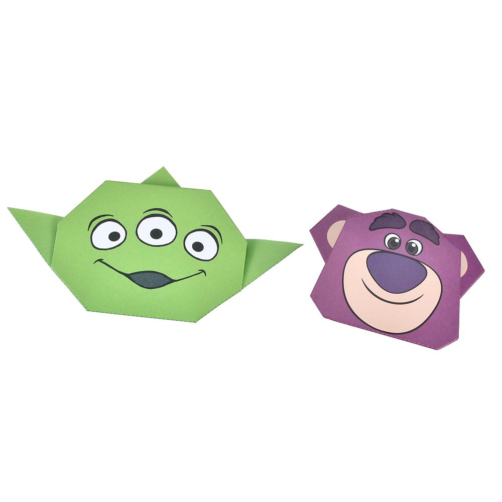 【キッズ用】トイ・ストーリー おりがみメモ シール付き