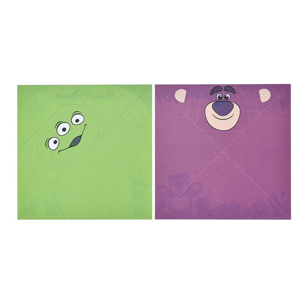 【キッズ用】トイ・ストーリー おりがみメモ シール付き