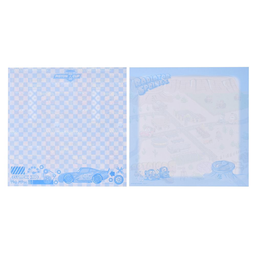 【キッズ用】カーズ おりがみメモ シール付き