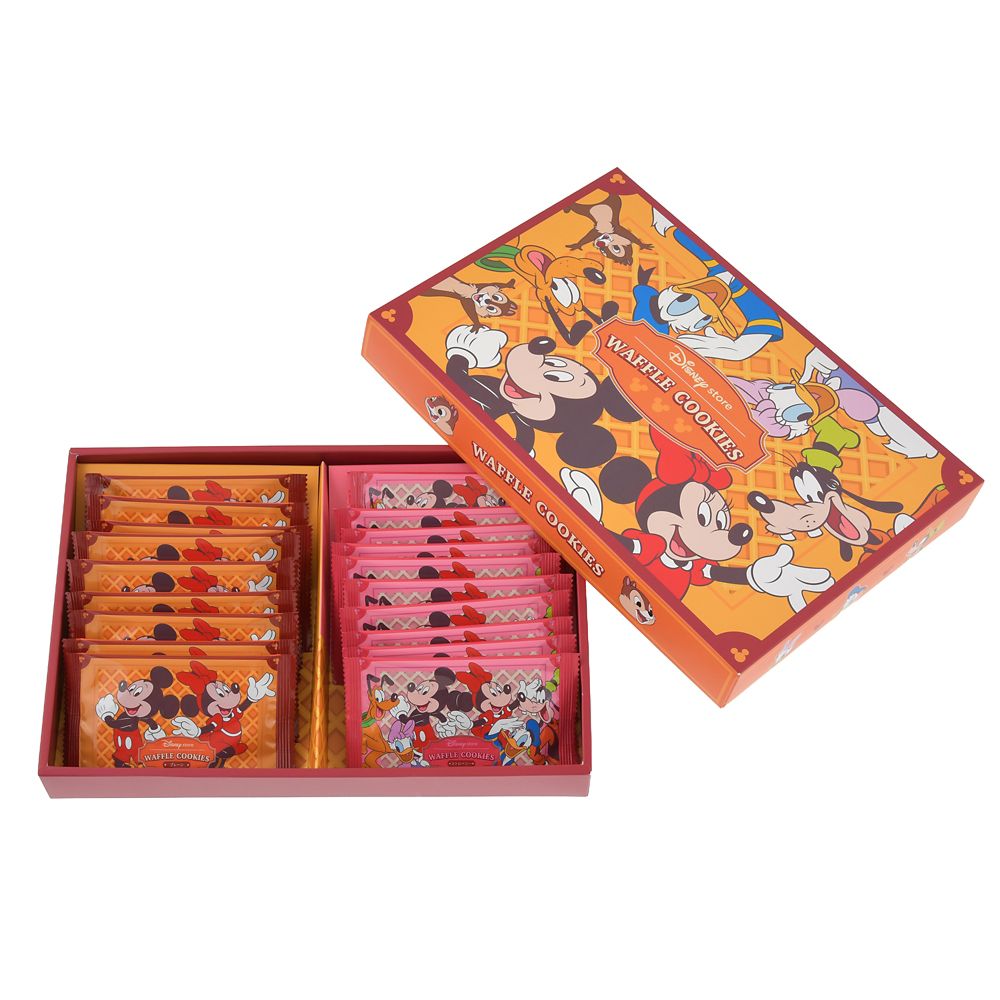 ミッキー＆フレンズ ワッフルクッキー Ever Green