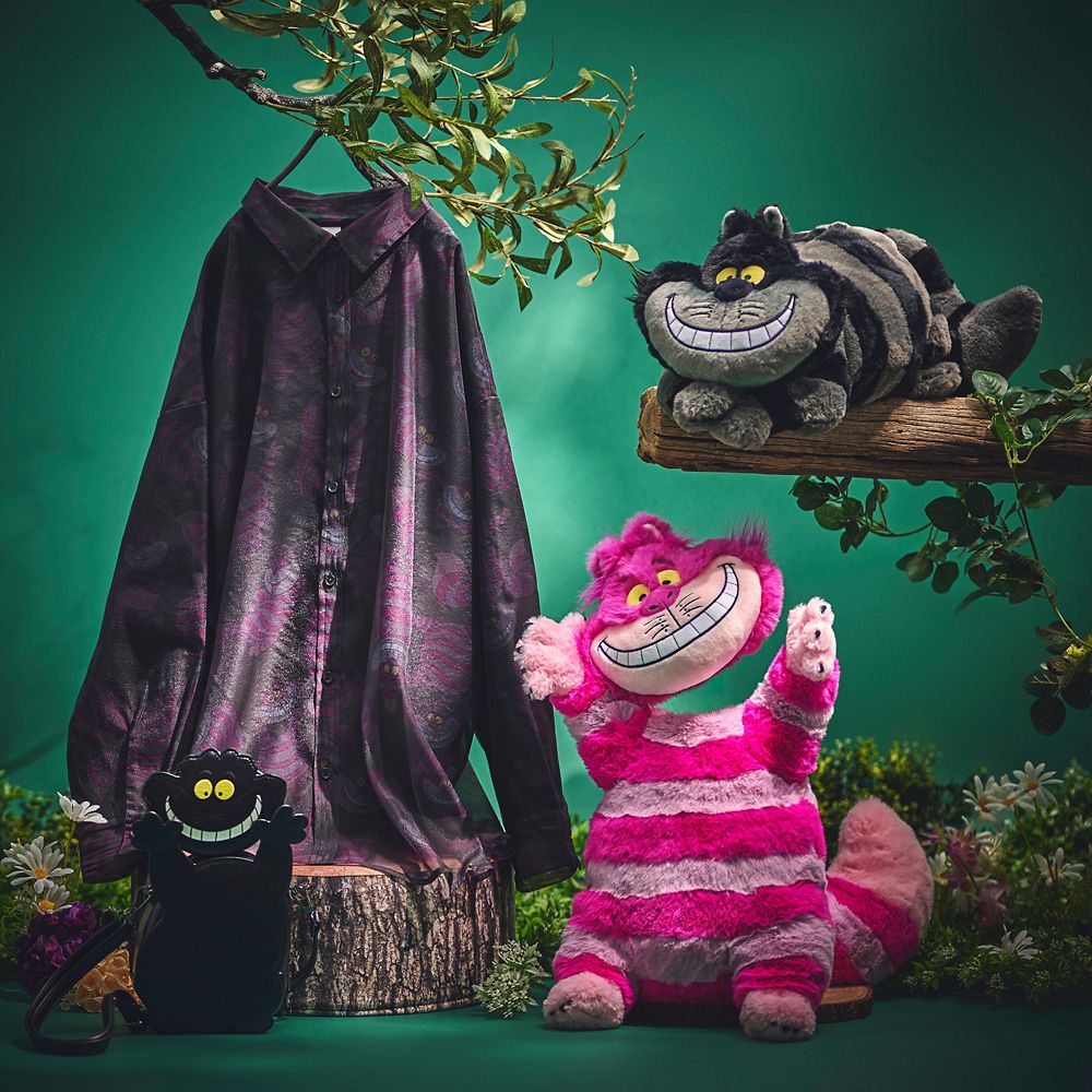 チェシャ猫 ショルダーバッグ 蓄光 ダイカット ブラック CHESHIRE CAT