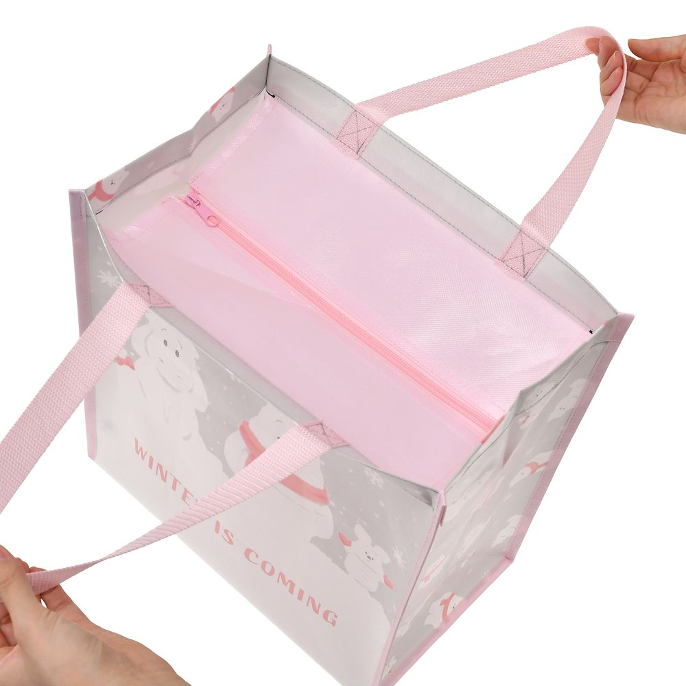 プーさん、ピグレット、イーヨー ショッピングバッグ・エコバッグ WHITE POOH