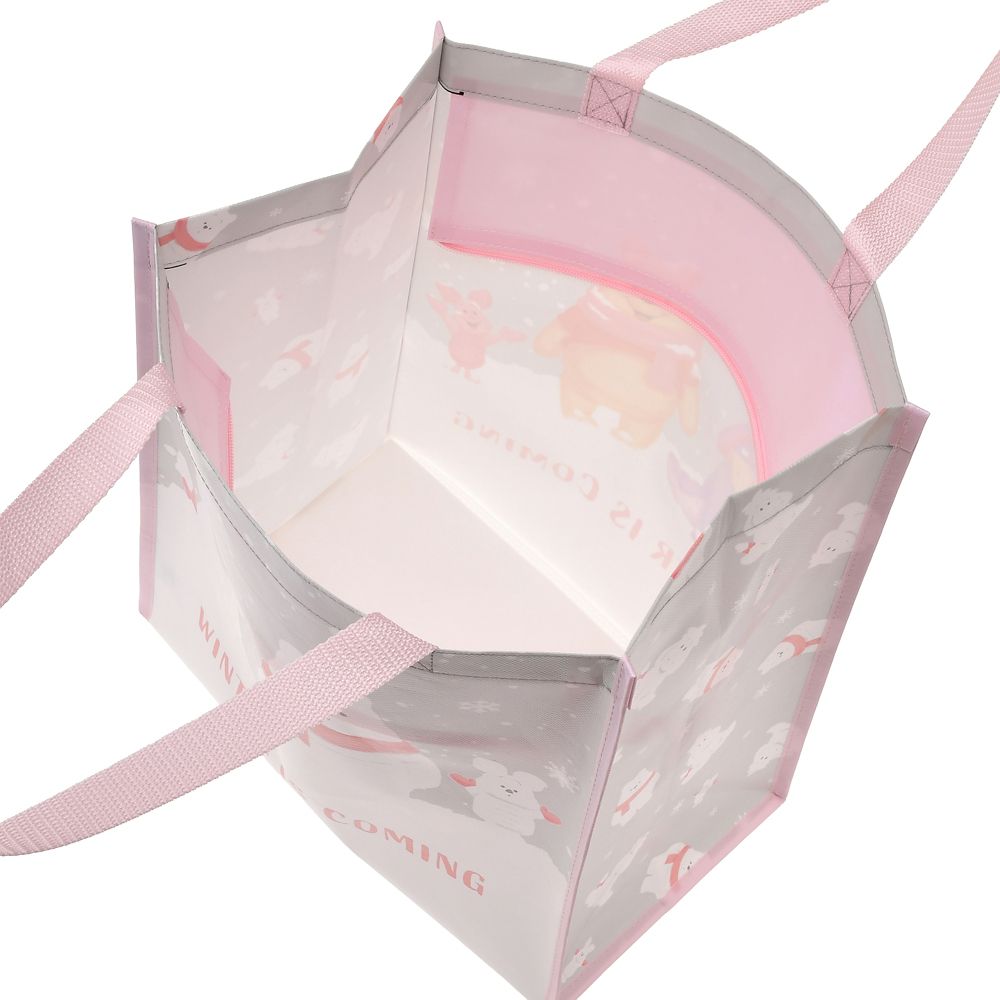 プーさん、ピグレット、イーヨー ショッピングバッグ・エコバッグ WHITE POOH