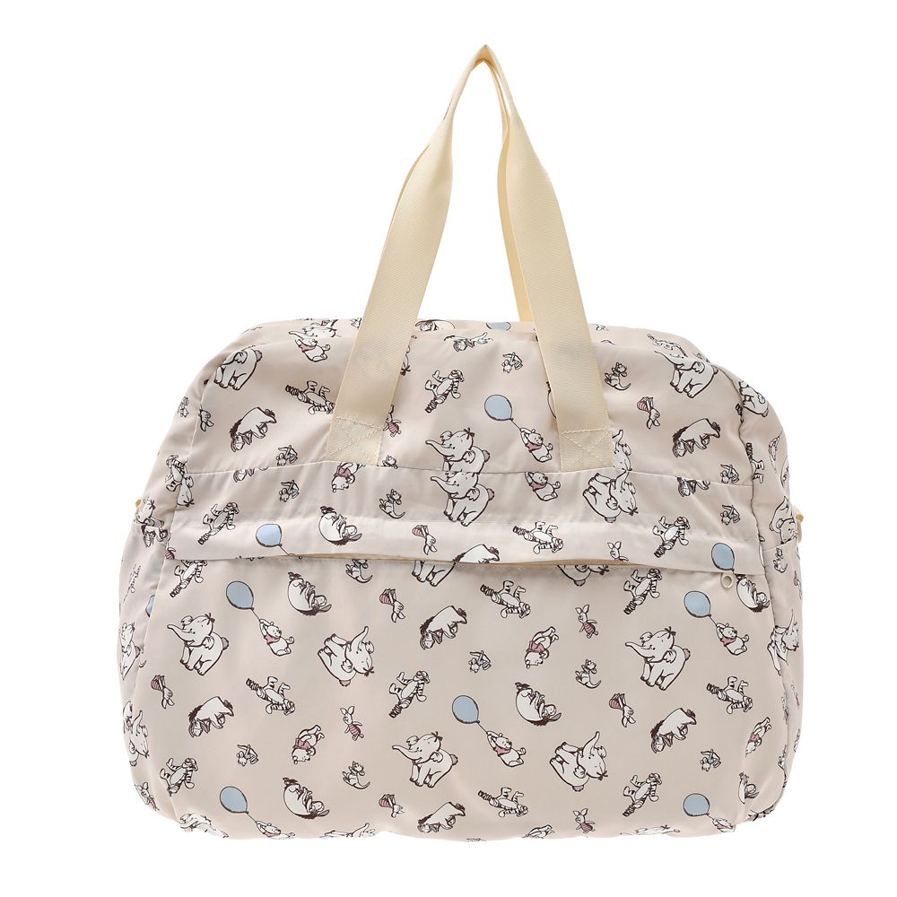 プー＆フレンズ ボストンバッグ 折りたたみ式 ポーチ入り 4WAY POOH TRAVEL