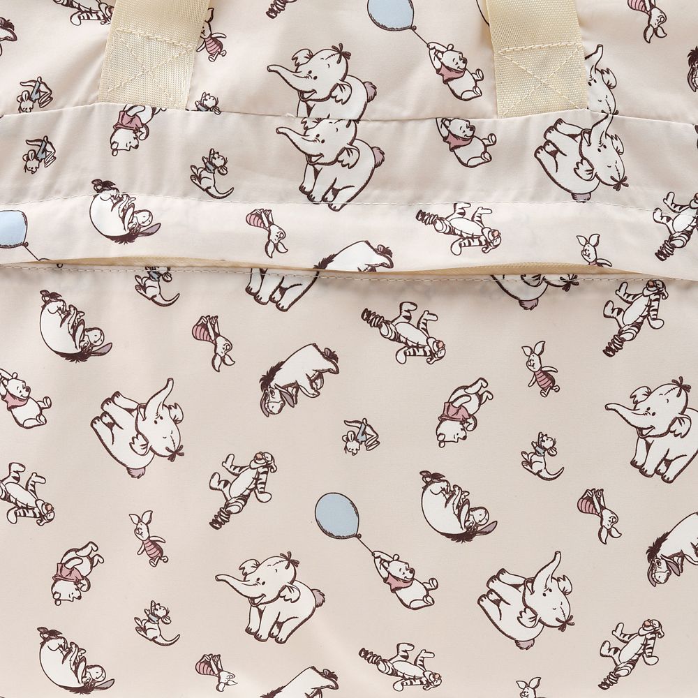 プー＆フレンズ ボストンバッグ 折りたたみ式 ポーチ入り 4WAY POOH TRAVEL