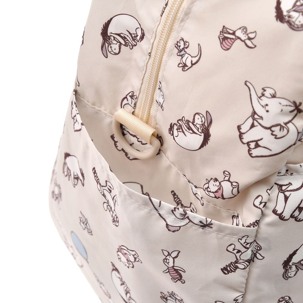 プー＆フレンズ ボストンバッグ 折りたたみ式 ポーチ入り 4WAY POOH TRAVEL