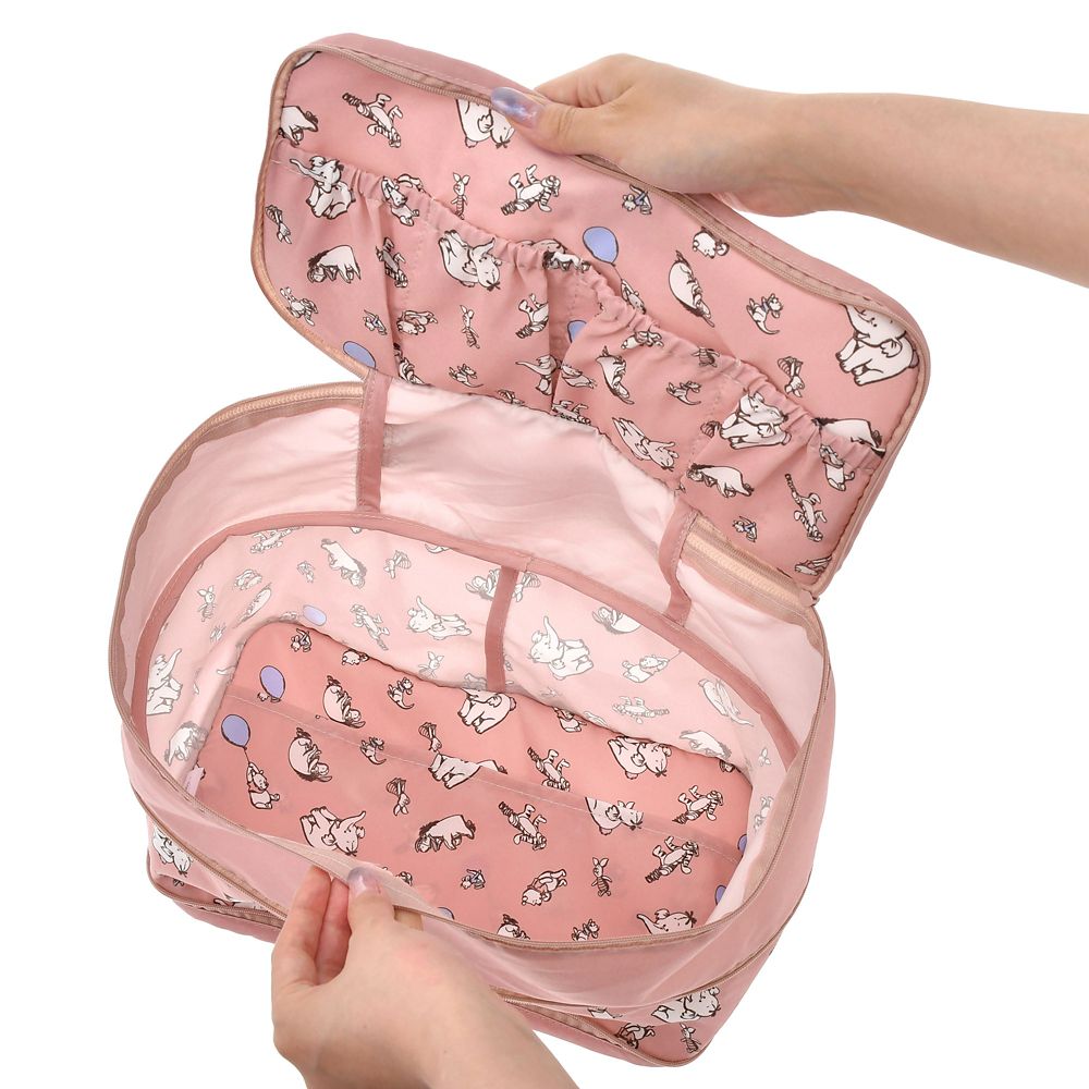 ピグレット 衣類圧縮収納ポーチ(S) POOH TRAVEL