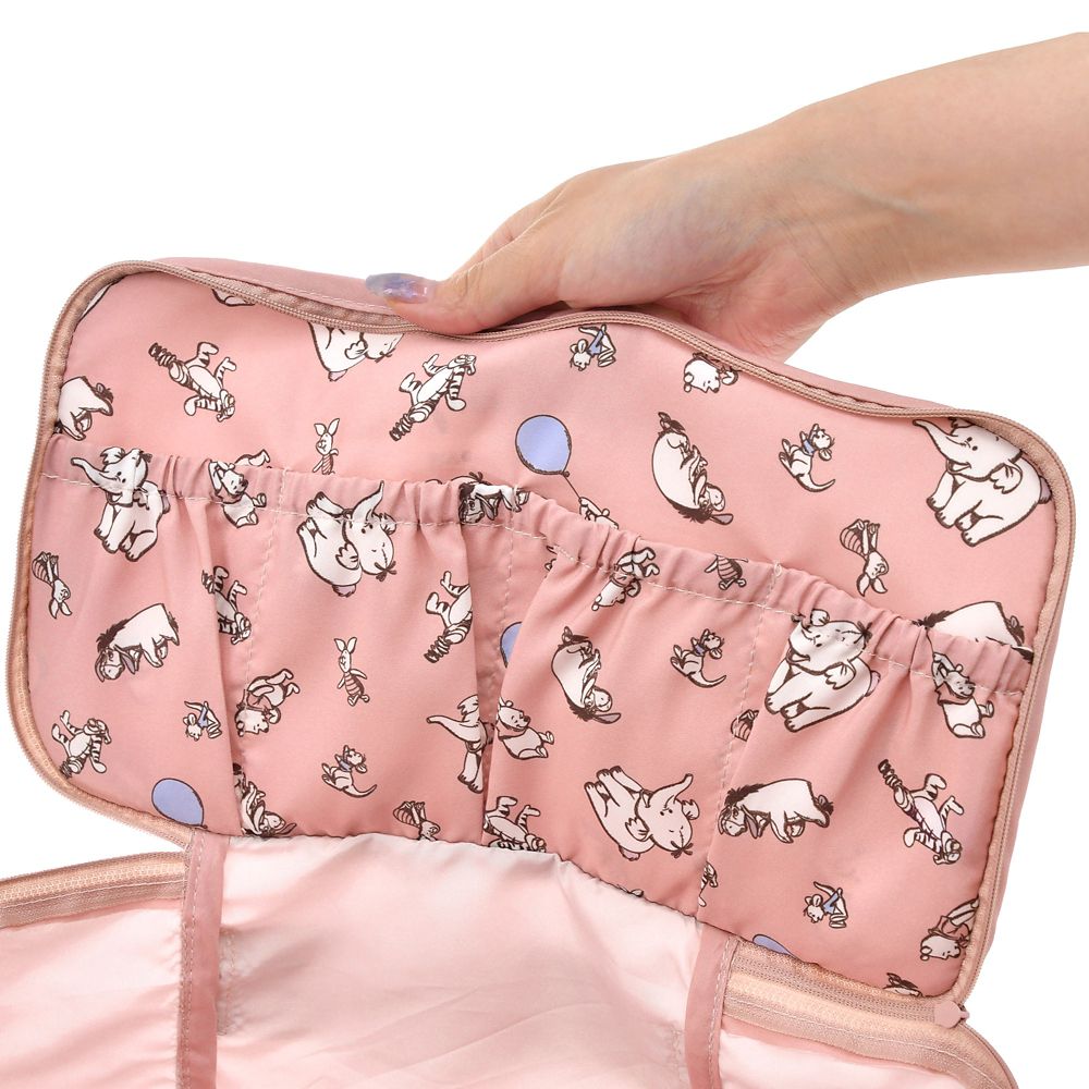 ピグレット 衣類圧縮収納ポーチ(S) POOH TRAVEL