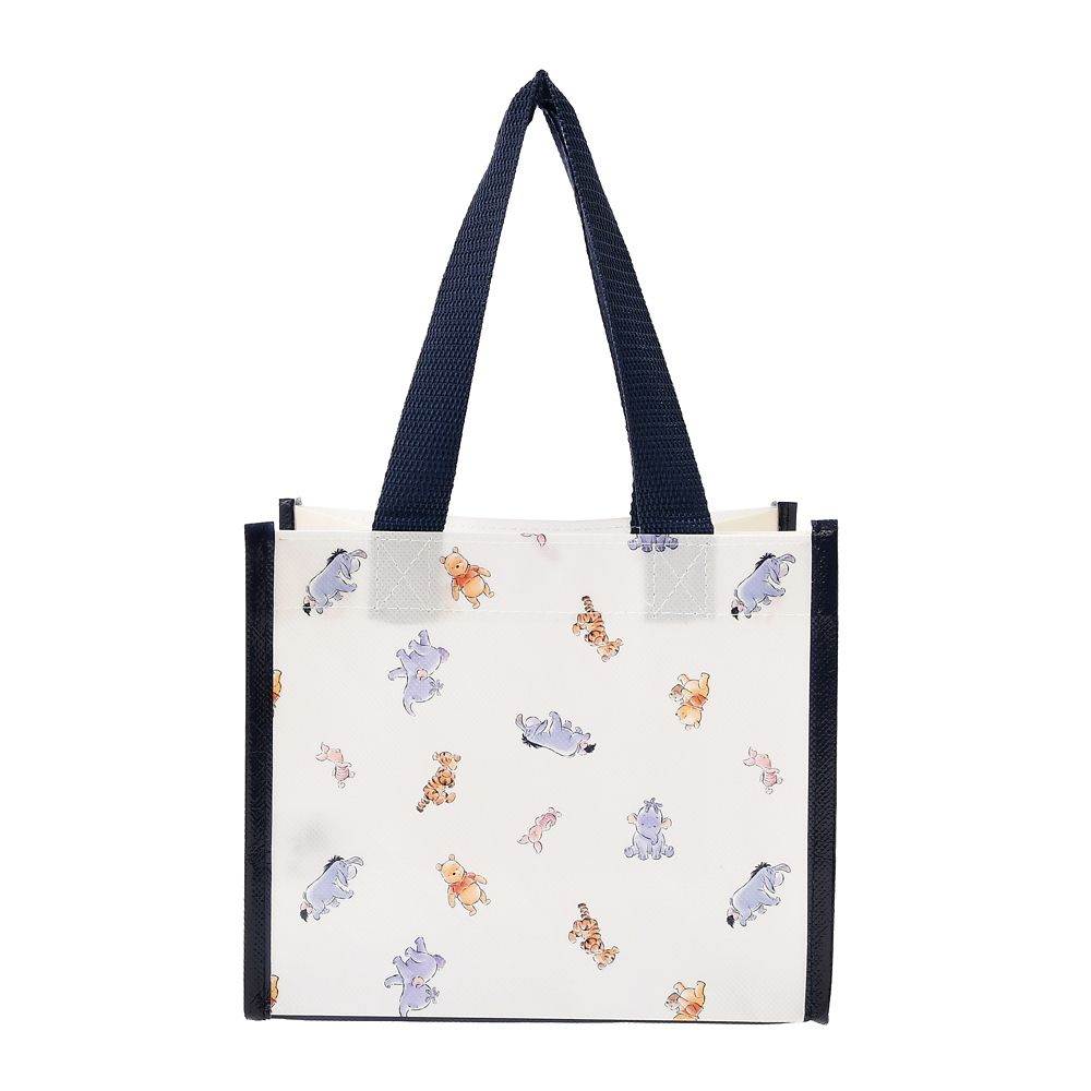 プー＆フレンズ ショッピングバッグ・エコバッグ(S) ほのぼの 水彩