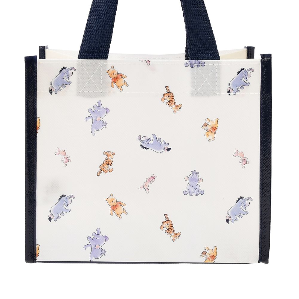 プー＆フレンズ ショッピングバッグ・エコバッグ(S) ほのぼの 水彩