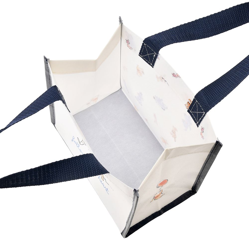 プー＆フレンズ ショッピングバッグ・エコバッグ(S) ほのぼの 水彩