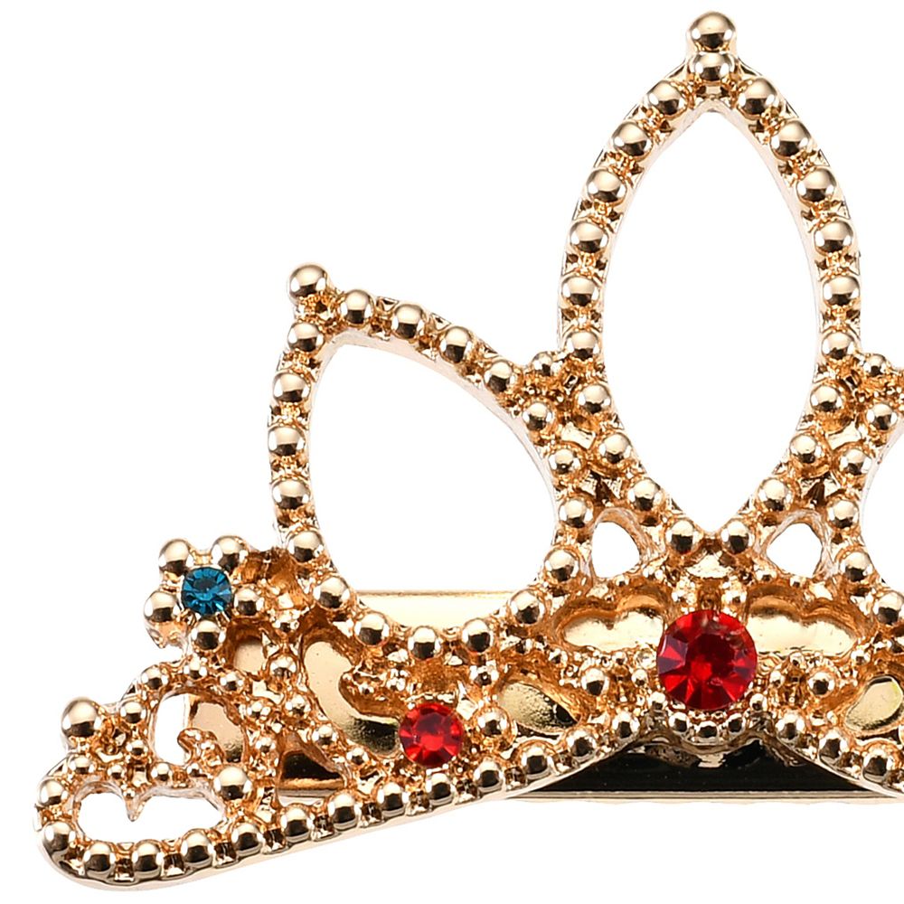 ラプンツェル ヘアクリップ ティアラ メタルカラー