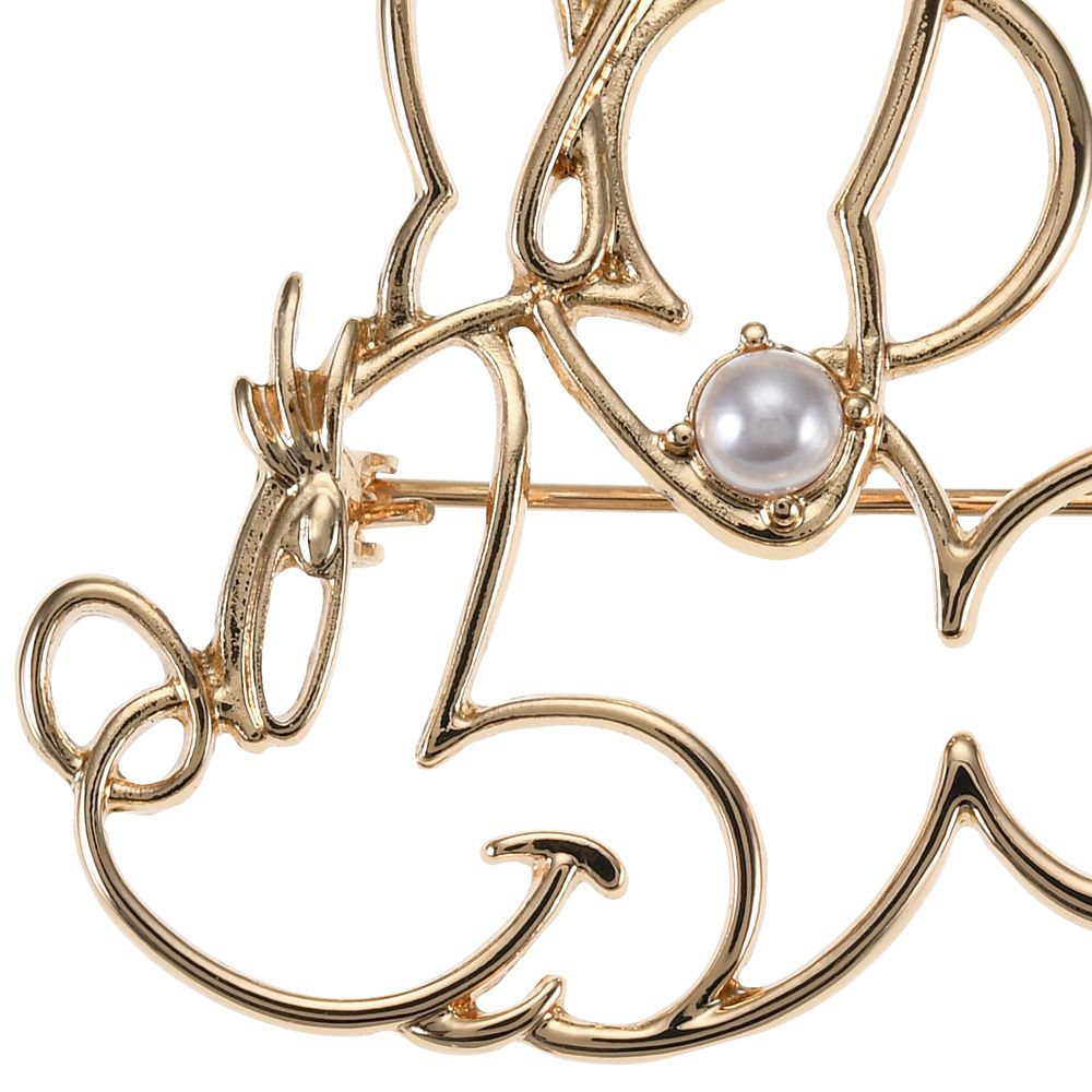 ミニー ブローチ フェイス ライン