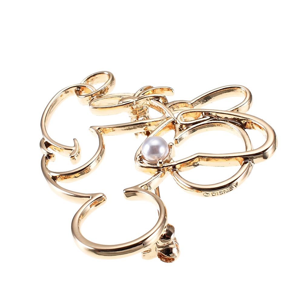 ミニー ブローチ フェイス ライン