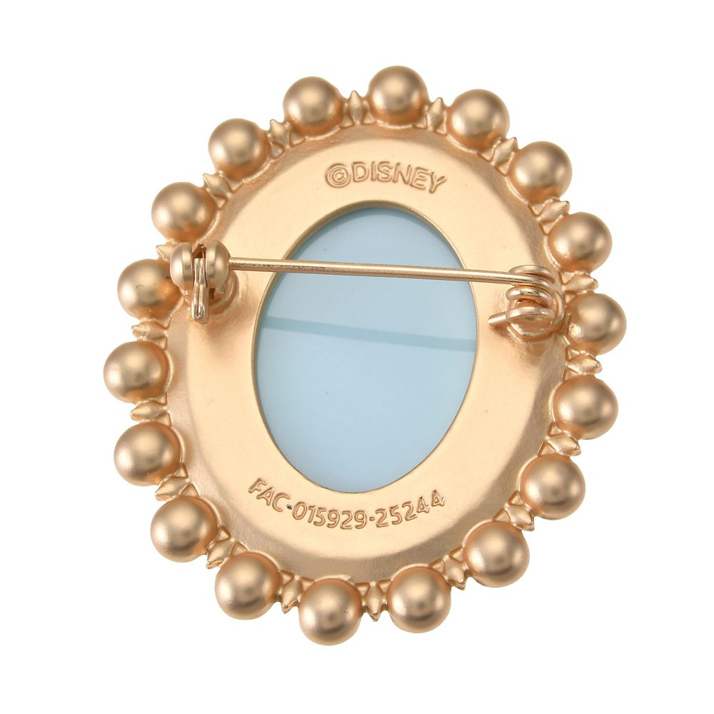 エルサ ブローチ カメオ風