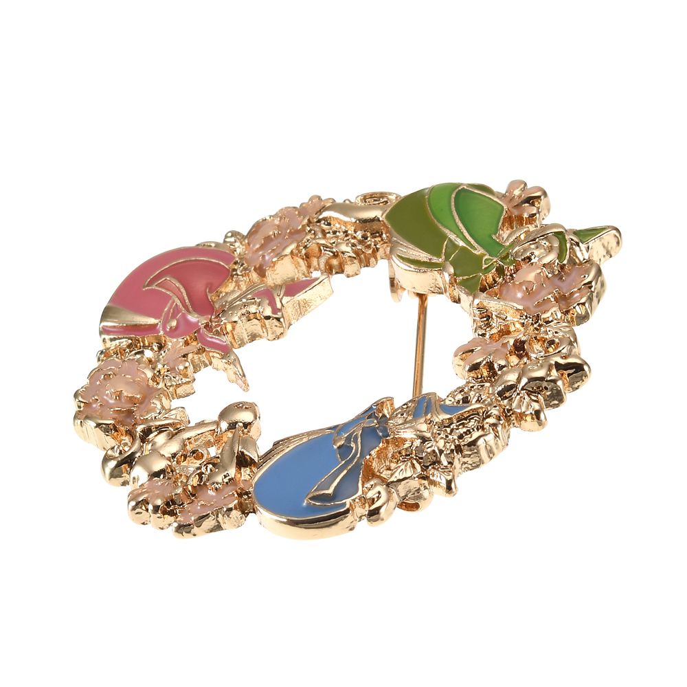 メリーウェザー、フォーナ、フローラ ブローチ