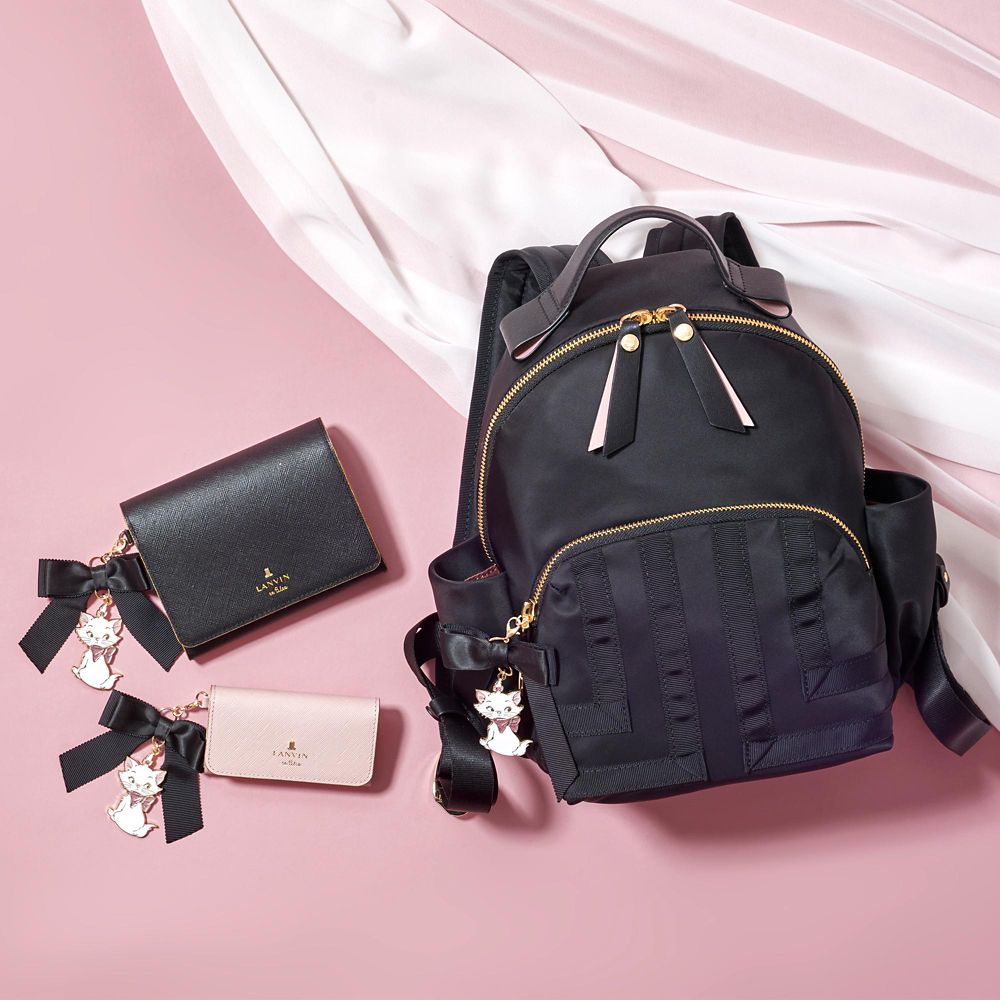 【LANVIN en Bleu】マリー おしゃれキャット リュックサック・バックパック チャーム付き 55th アニバーサリー