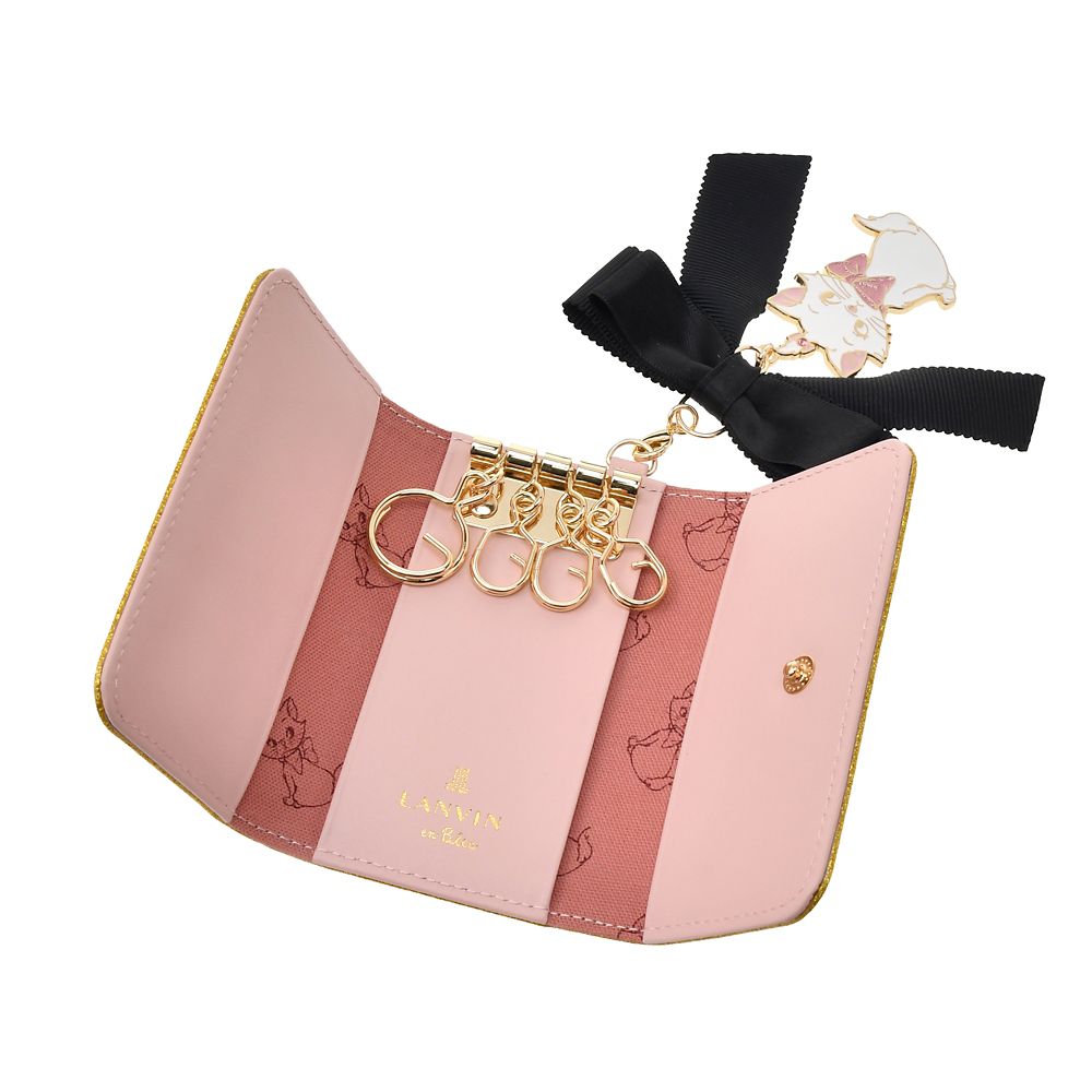 【LANVIN en Bleu】マリー おしゃれキャット キーケース チャーム付き 55th アニバーサリー