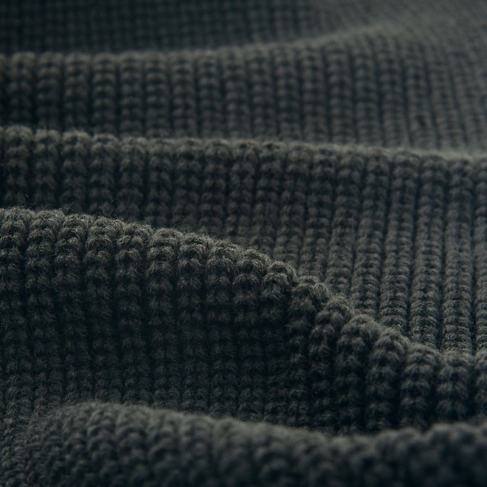 ミッキー マフラー ニット ラインアート ブラック MAGICAL LABEL