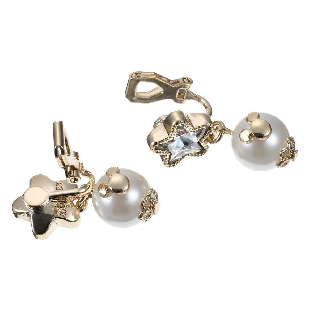 ミッキー イヤリング スター パール＆アイコン クリスマス