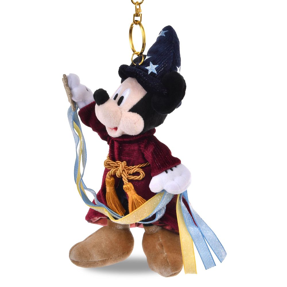 ミッキー ぬいぐるみキーホルダー・キーチェーン Magic Disney FANTASIA 85TH