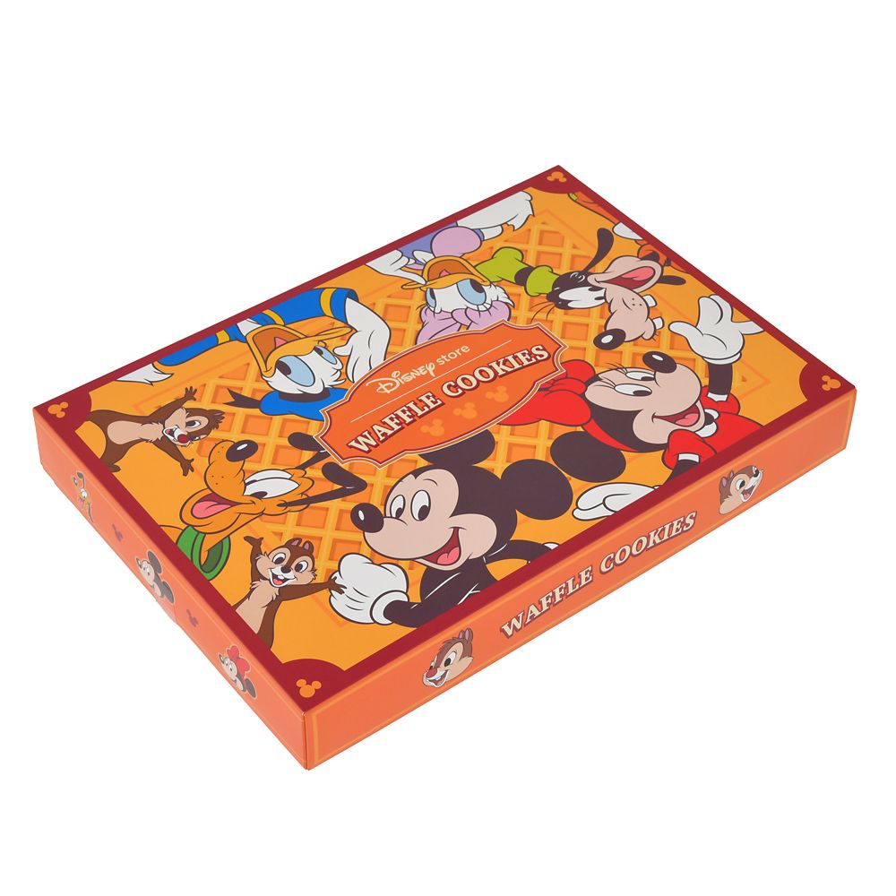 【再入荷】ミッキー＆フレンズ ワッフルクッキー Ever Green