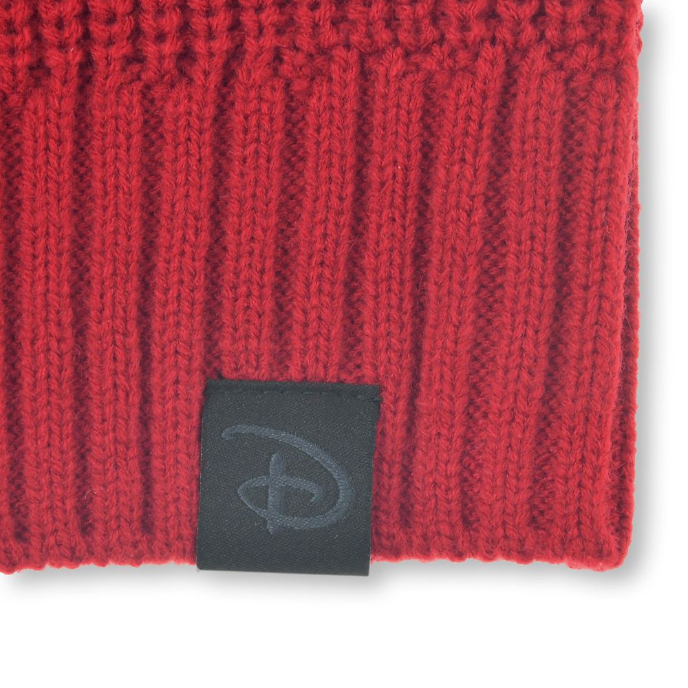 ミッキー 長袖セーター フェイクファー レッド MAGICAL LABEL