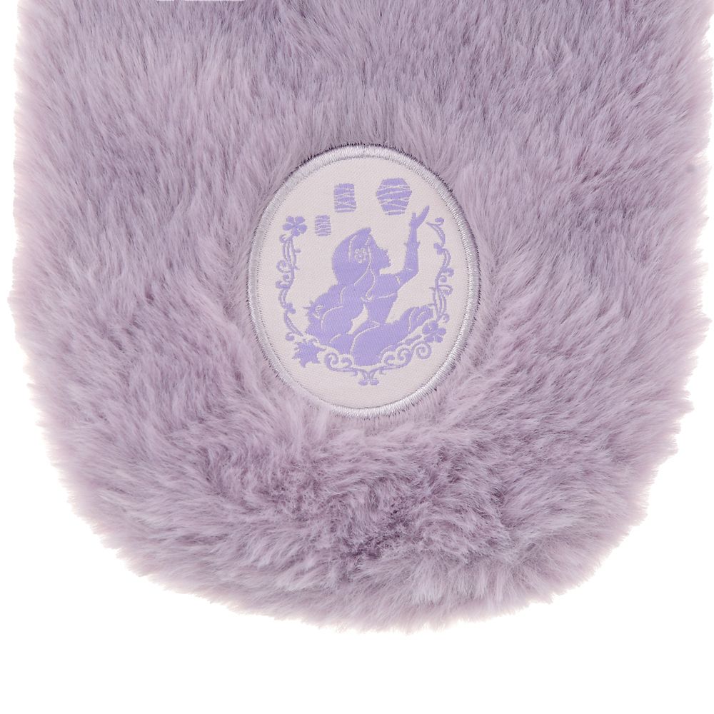 【キッズ用】ラプンツェル キッズ用マフラー フェイクファー リボン ENJOY WINTER