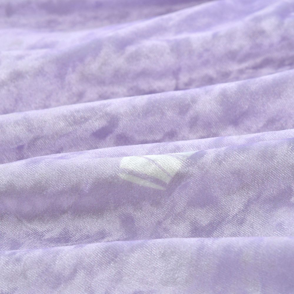 【キッズ用】ラプンツェル＆パスカル キッズ用ケープ フード ティアラ 刺しゅう パープル