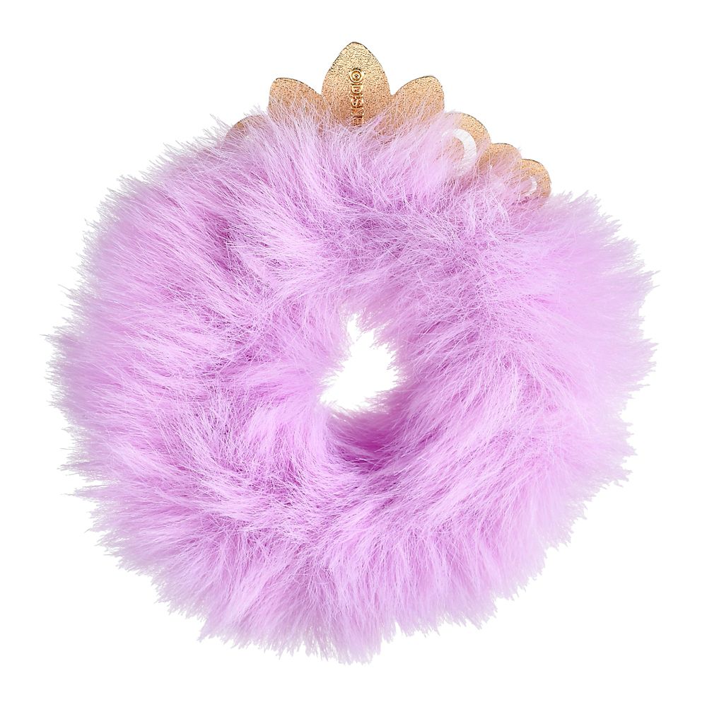 【キッズ用】ラプンツェル シュシュ フェイクファー ティアラ