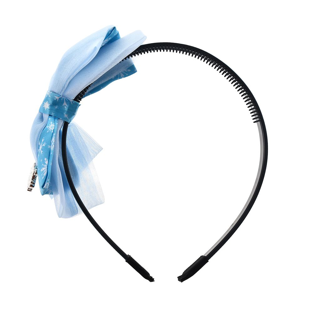 【キッズ用】エルサ カチューシャ レイヤードリボン