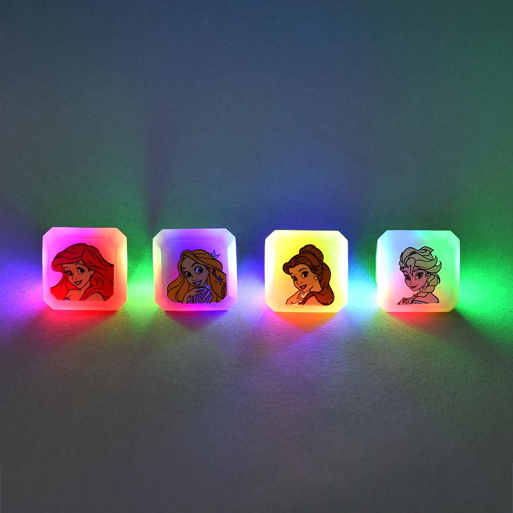 ディズニーキャラクター シークレットバスボール リング入り ライトアップ