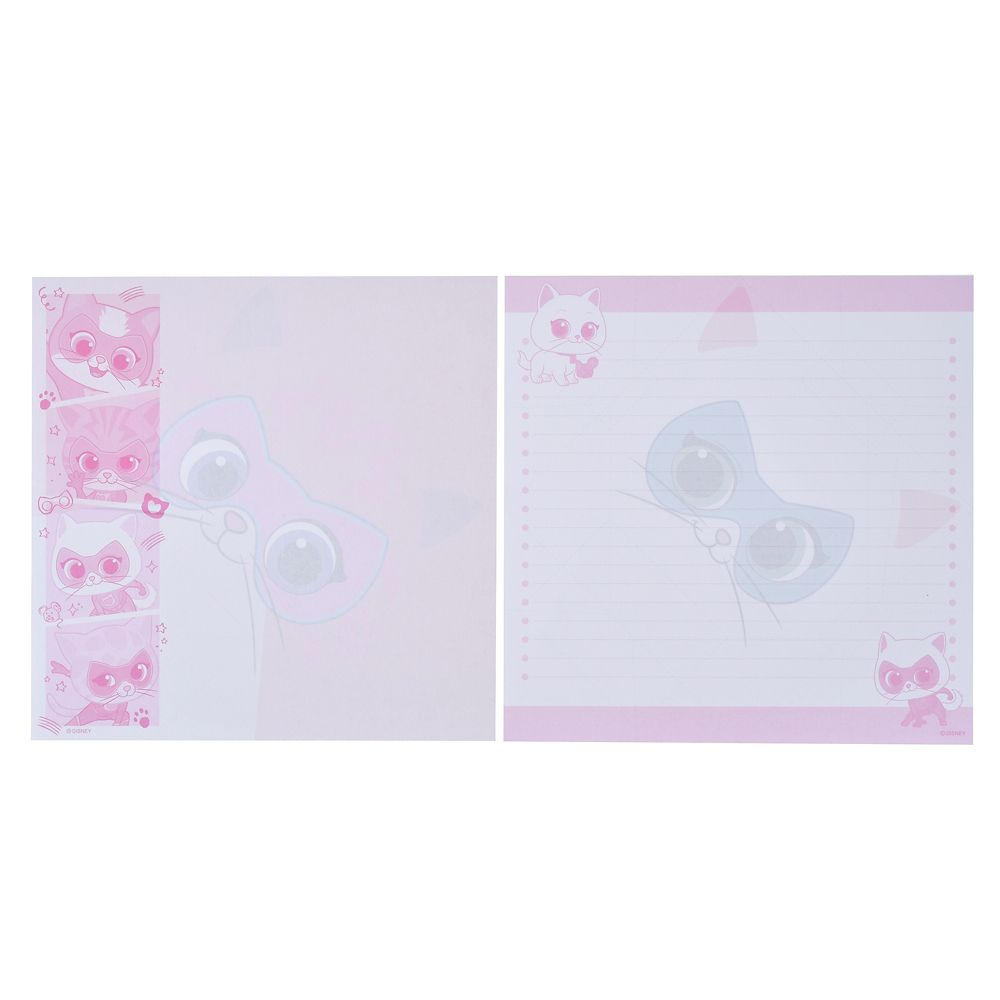 【キッズ用】スーパーキティ おりがみメモ シール付き SUPER KITTIES