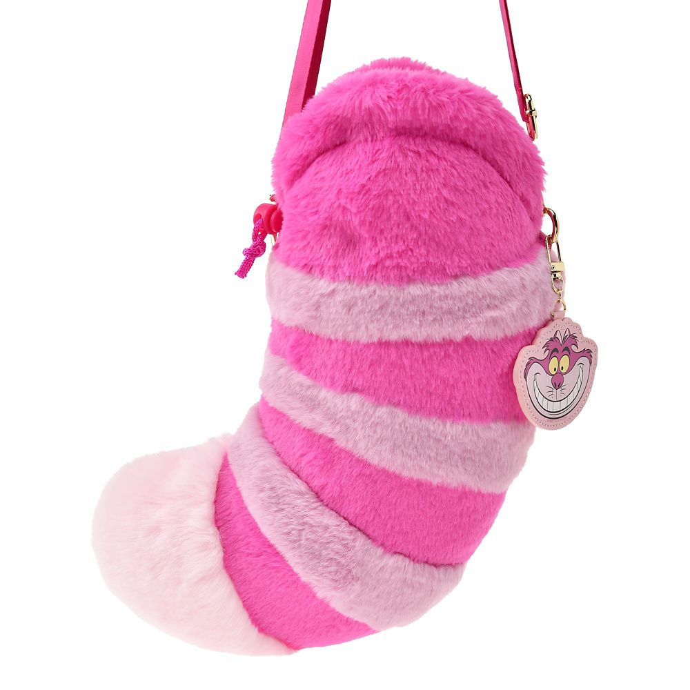 チェシャ猫 マルチポシェット しっぽ チャーム付き ピンク CHESHIRE CAT