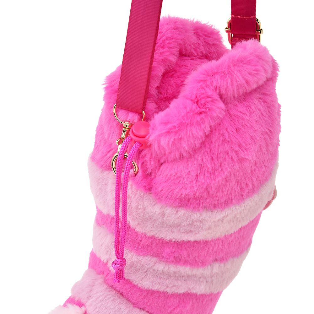 チェシャ猫 マルチポシェット しっぽ チャーム付き ピンク CHESHIRE CAT