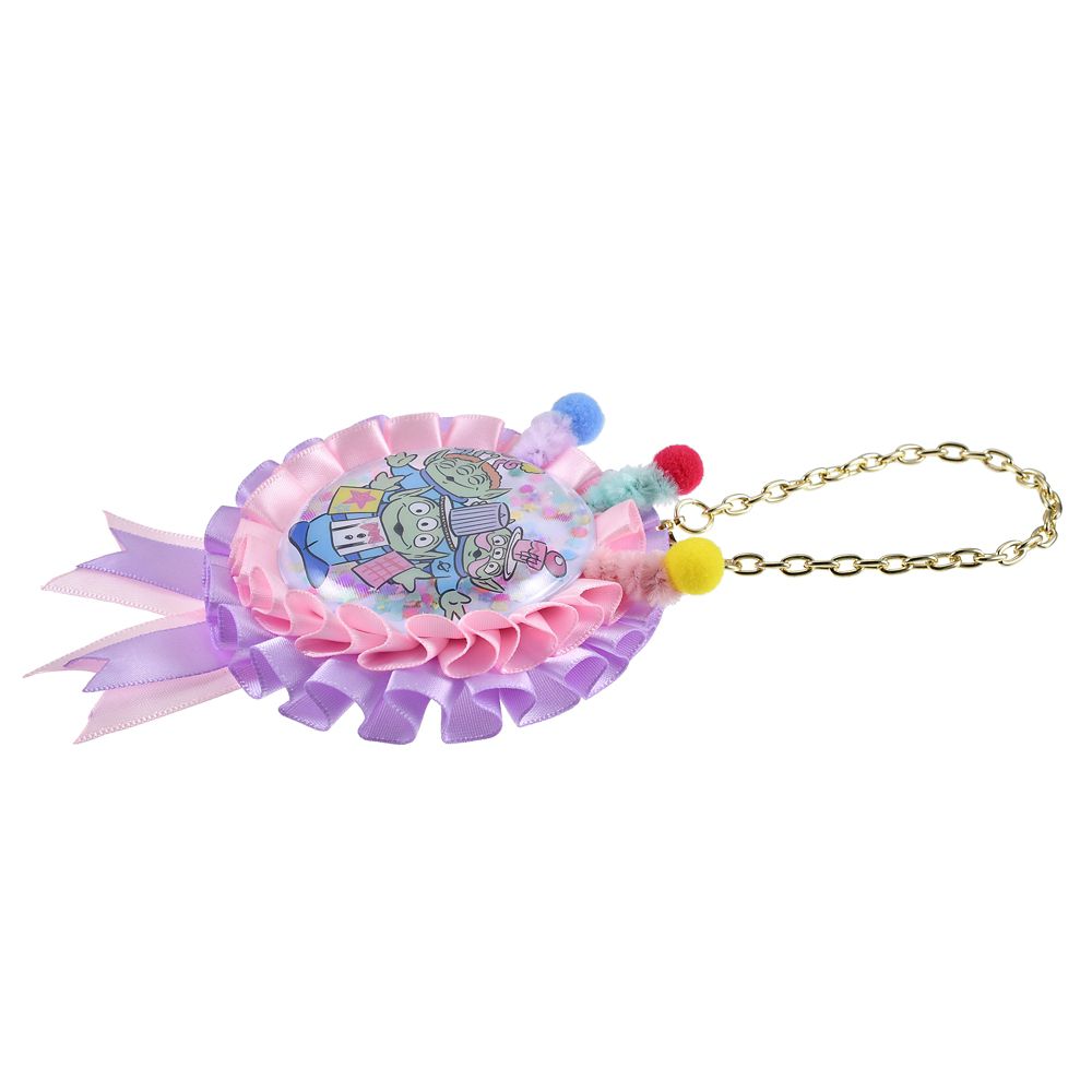 リトル・グリーン・メン／エイリアン 缶バッジ ロゼット チェーン付き TOYSTORY 30TH